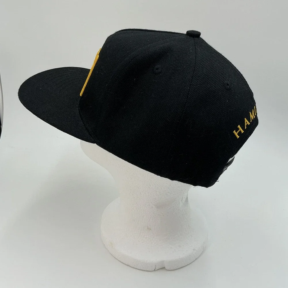 Hamilton‎ Hat Adult One Size Black Snapback A. Ham An American Musical Broadway